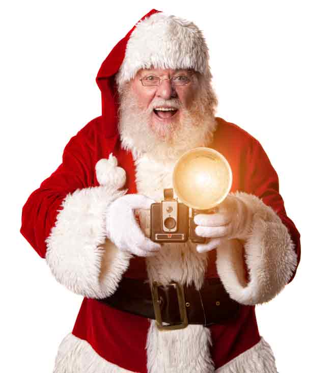 Santa the photographer